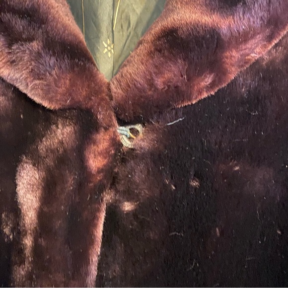 Vintage Fur Mouton Lamb KerryBrooke Sears Roebuck Jacket - Picture 7 of 8